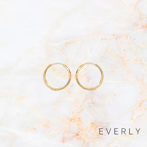 The Thin Huggie Hoops