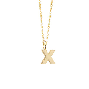 X Initial Pendant