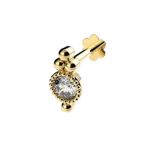 The paisley Gem Labret