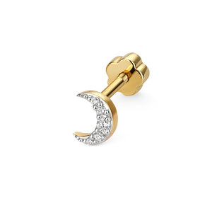 The Diamond Moon Stud