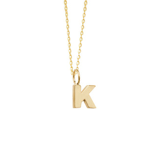 K Initial Pendant