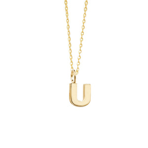 U Initial Pendant