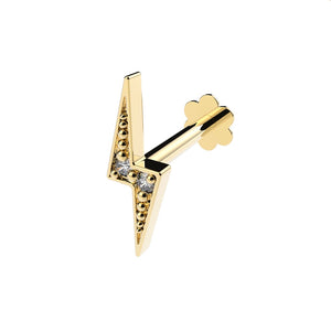 The lightning bolt Labret