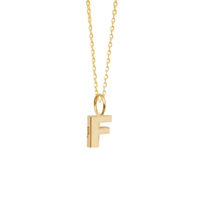 F Initial Pendant